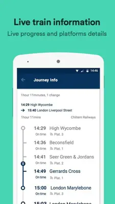 Trainline android App screenshot 9