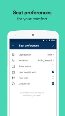 Trainline android App screenshot 7