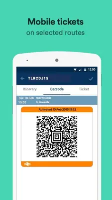 Trainline android App screenshot 8